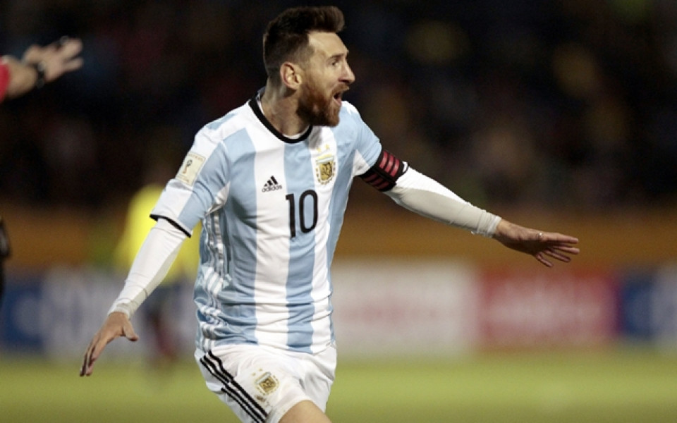 Меси ще играе само в една от контролите на Аржентина