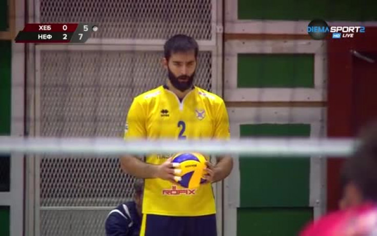 Хебър взе само гейм на Нефтохимик