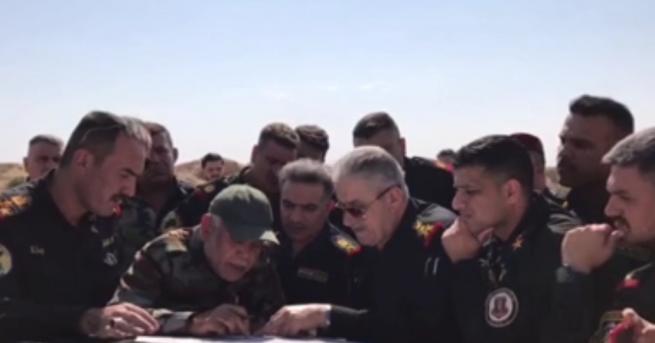 Хиляди бойци от силите за защита пешмерга бяха изпратени в