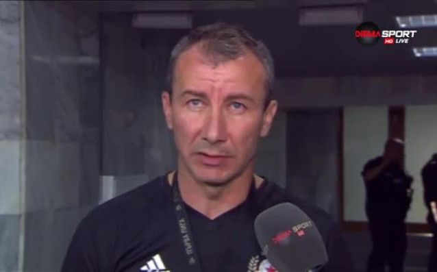 Старши треньорът на ЦСКА Стамен Белчев коментира равенството 2 2 срещу