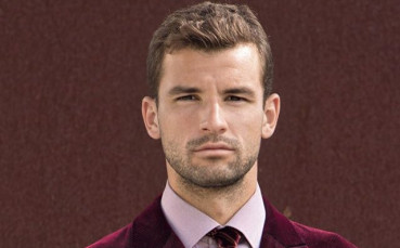 Григор Димитров с фотосесия за голямо модно списание