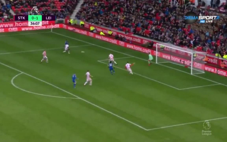 Стоук Сити - Лестър 1:1 /първо полувреме/