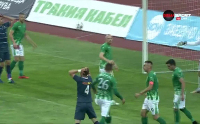 Берое Дунав 0 0 първо полувреме