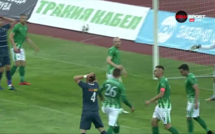 Берое - Дунав 0:0 /първо полувреме/
