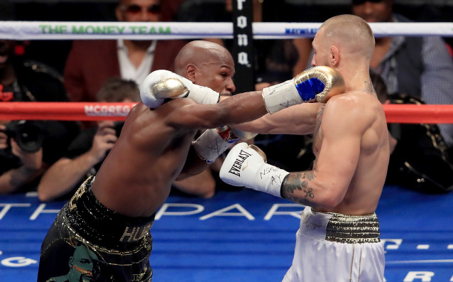 Суперзвездата на UFC Конър Макгрегър и легендата в света на