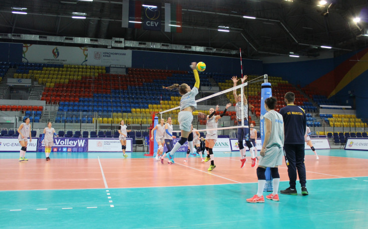 Марица направи първа тренировка в ледената зала в Красноярск