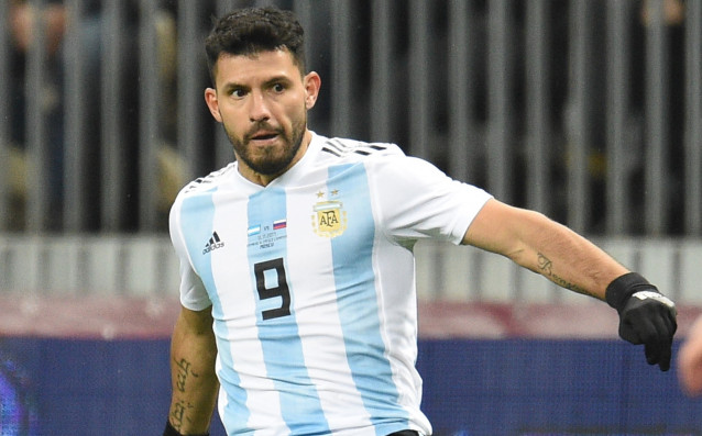 Нападателят на аржентинския национален отбор по футбол Серхио Агуеро вече