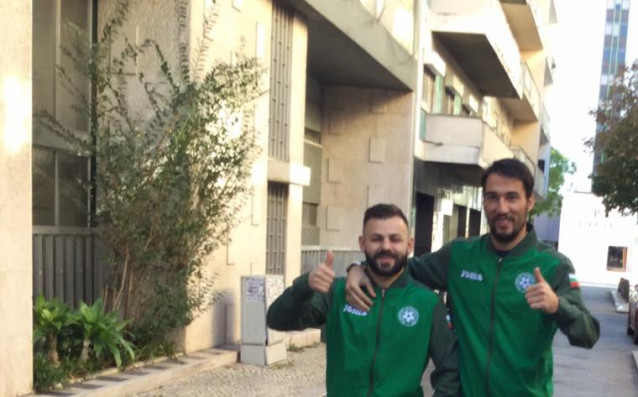 Националният отбор на България направи кратка разходка около своя хотел в