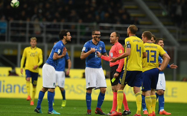 Италия и Швеция завършиха 0 0 във втория бараж помежду си