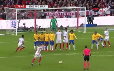 Англия - Бразилия 0:0 /репортаж/
