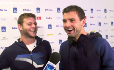 Колега си направи забавна шега с Григор Димитров