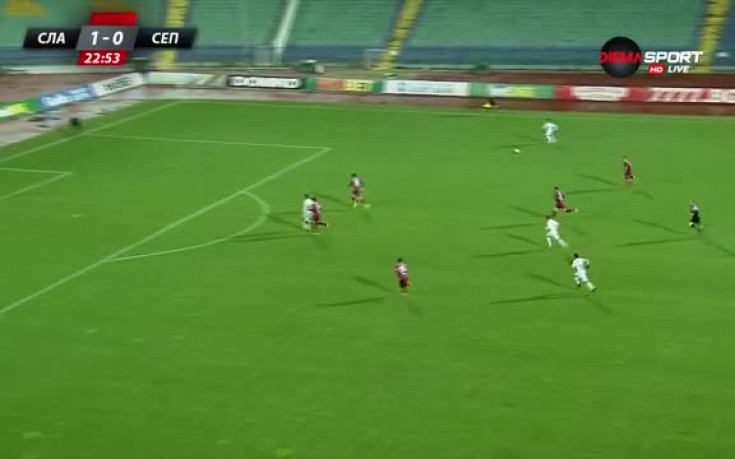 Славия - Септември 1:1 /първо полувреме/