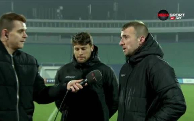Футболистите на Септември Мартин Тошев и Янко Сандански анализираха загубата