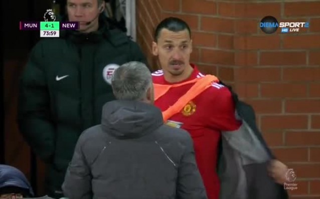 Златан Ибрахимович направи дългоочакваното си завръщане в игра за Манчестър