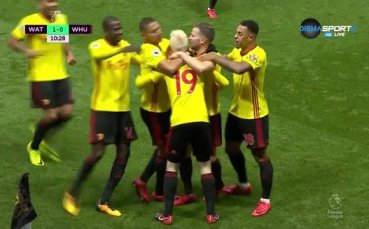 Уотфорд проби Уест Хем в ранните минути на срещата