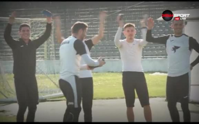 Футболистите на Славия демонстрираха непознати певчески умения до този момент