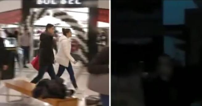 Шокова ситуация за стотици пазаруващи във варненски мол В разгара