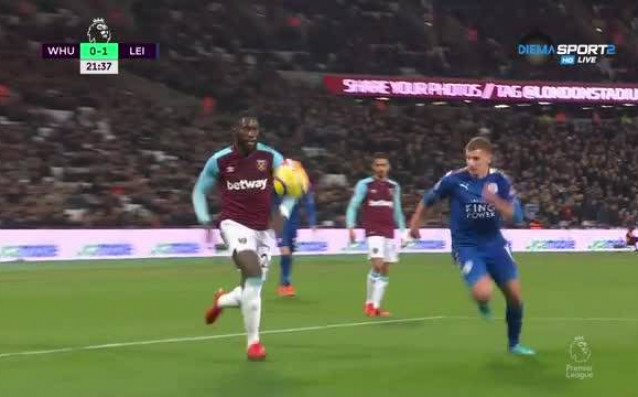 Уест Хем и Лестър играят при 1 1 в мача