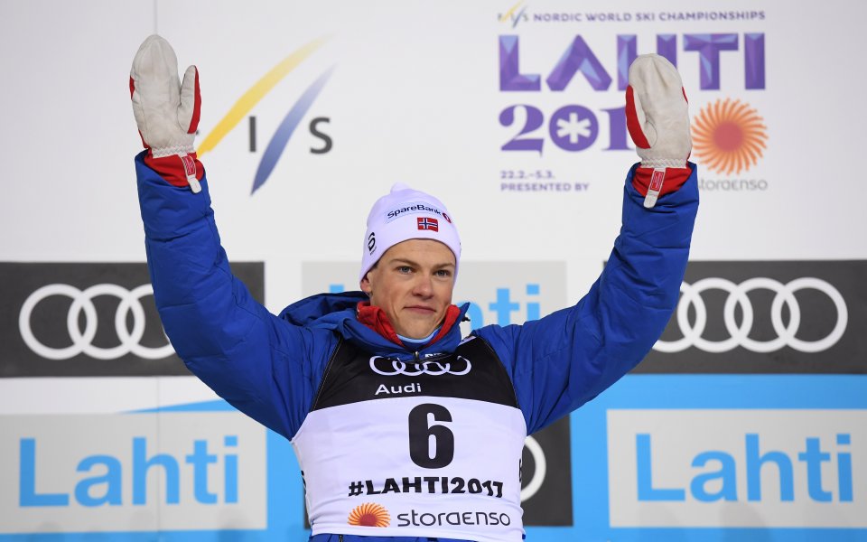 Йоханес Клаебо спечели и третия старт във Финландия