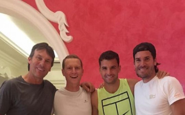 Няма само почивка: Григор смаза Томи Хаас на тичане