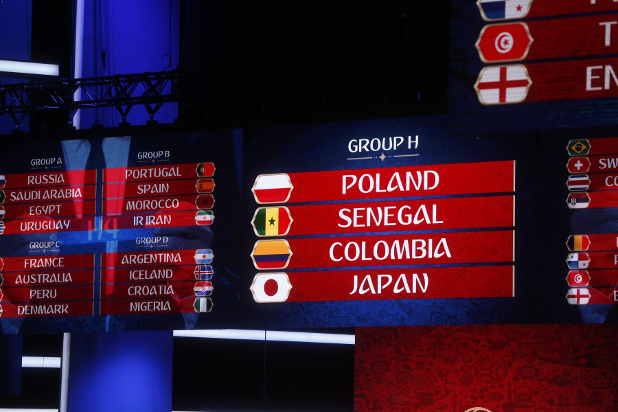 групите за Мондиал 20181