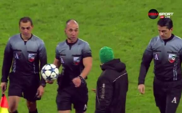 Старши треньорът на Пирин Милен Радуканов изчака спокойно съдийската бригада