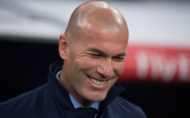 Старши треньорът на Реал Мадрид Зинедин Зидан опита да влее