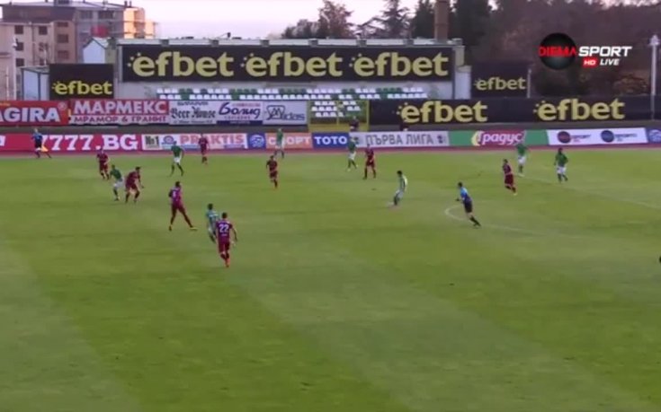 Берое - Септември 3:0 /първо полувреме/