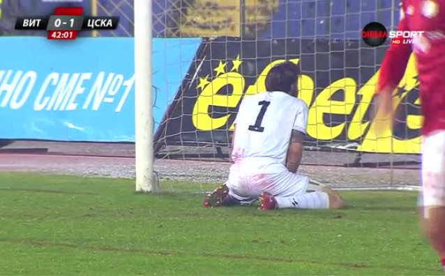 Новото попълнение на ЦСКА Раул Лое откри резултата в мача