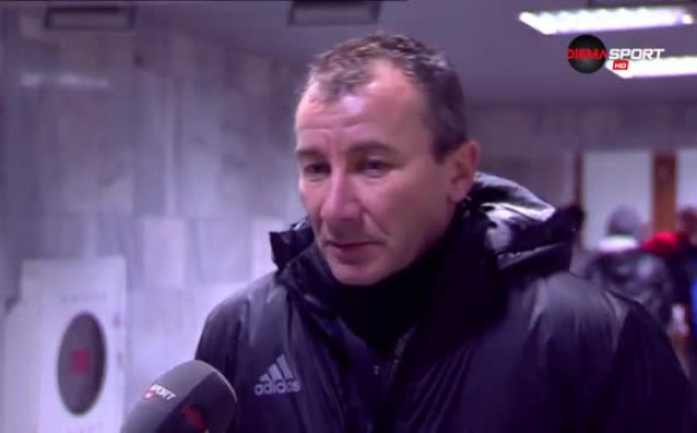 Наставникът на ЦСКА Стамен Белчев коментира успеха над Витоша Бистрица