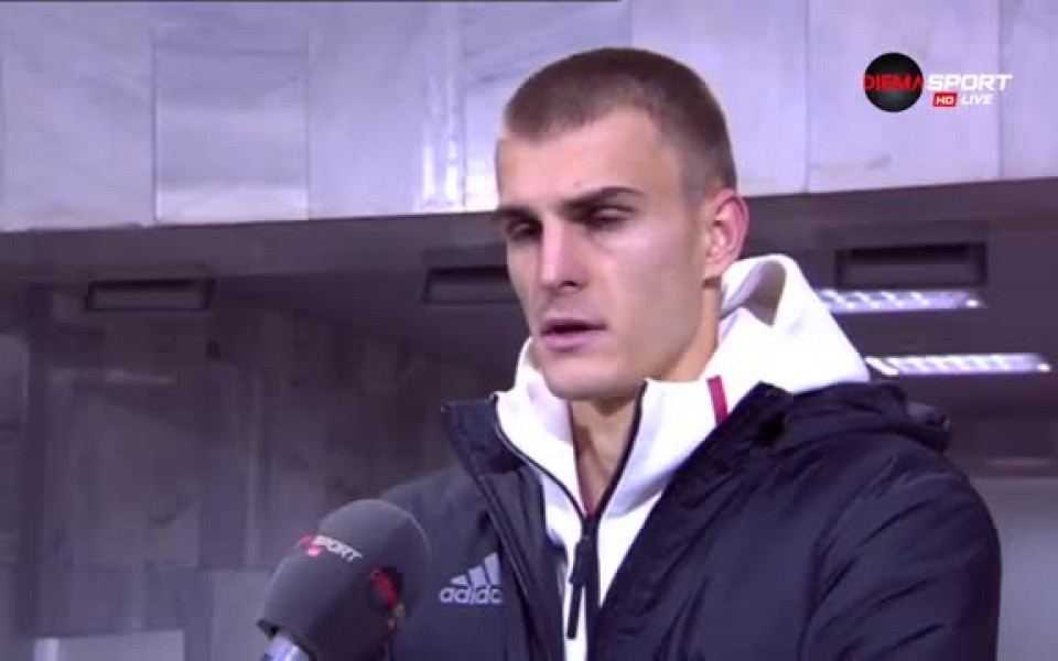 Защитникът на националния отбор - Божидар Чорбаджийски сподели, че всички