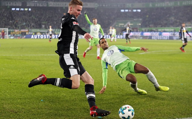 Волфсбург изненада неприятно Борусия Мьонхенгладбах и го победи с 3 0