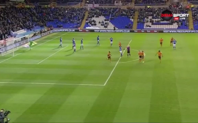 Вижте най интересното от първото полувреме на двубоя между Бирмингам