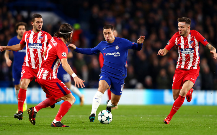 Челси изпусна Атлетико и първото място в групата, то остана за Рома