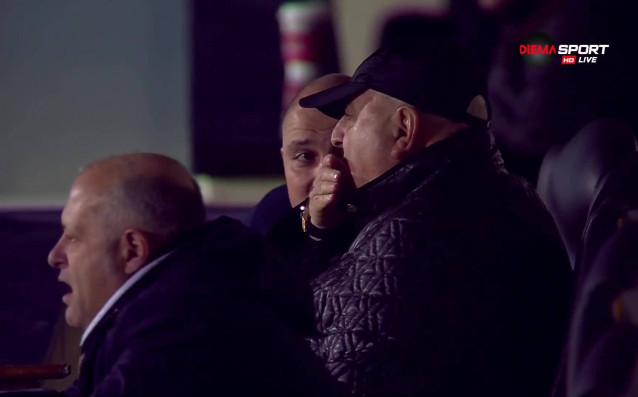 Мачът между Славия и Левски на Националния стадион Васил Левски
