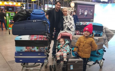 Ивелин Попов се отправи към България със семейството