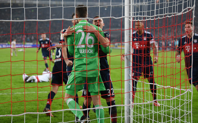 Байерн Мюнхен постигна много драматична победа с 1:0 като гост
