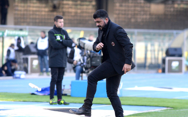 Треньорът на Милан Дженаро Гатузо е обявил пред клуба в