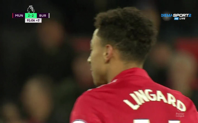 Джеси Лингард спаси точката за Манчестър Юнайтед в мача срещу