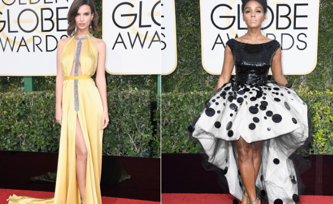  Емили Ратайковски и актрисата Джанел Моне 