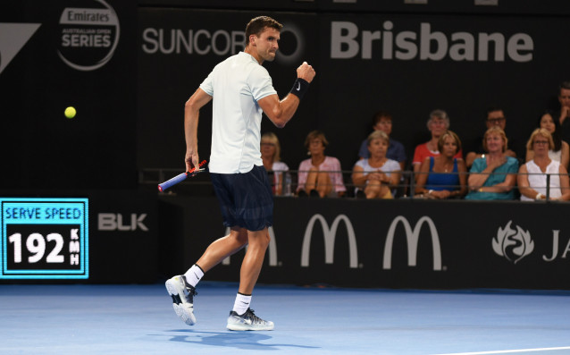 Първата ракета на тениса на България Григор Димитров стартира защитата