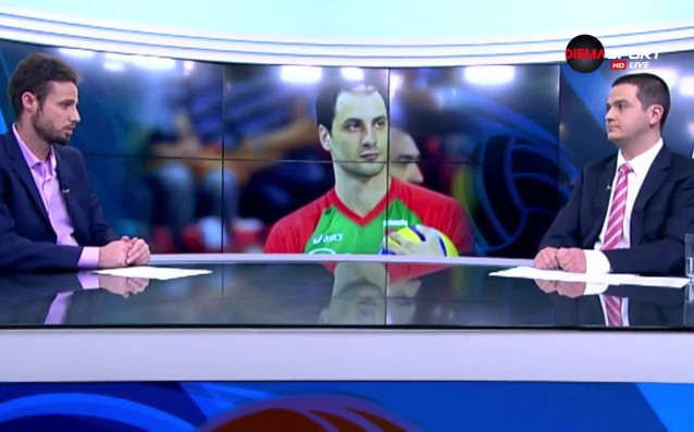 Либерото на националния отбор по волейбол Теодор Салпаров вече е