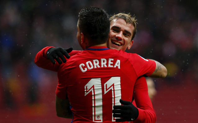 Голямата звезда на Атлетико Мадрид Антоан Гризман ненадейно е замразил