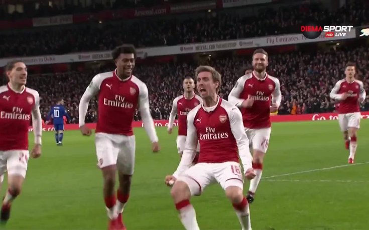 Щур късмет помогна на Арсенал да изравни