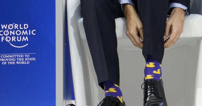 Всички говорят за чорапите на Джъстин Трюдо Канадският премиер се
