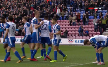 Will Grigg's on fire! И Уест Хем го усети болезнено