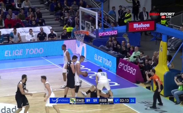 Реал Мадрид продължава уверения си ход в испанското баскетболно първенство