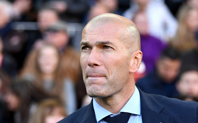 Наставникът на Реал Мадрид Зинедин Зидан не спира да вдъхва
