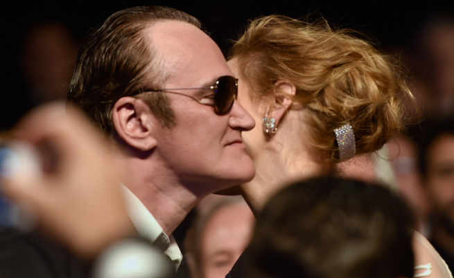  Ума Търман и Куентин Тарантино 