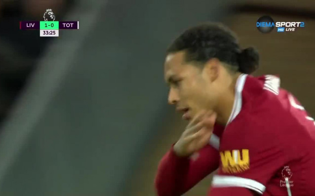 Ливърпул се оттегли на почивка с минимална преднина от 1